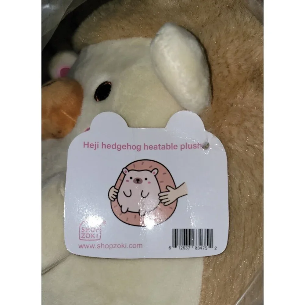 Shopzoki Hedgehog Plush Pillow With Microwaveable Seed Bag - 2021 Edition - Picture 12 of 12